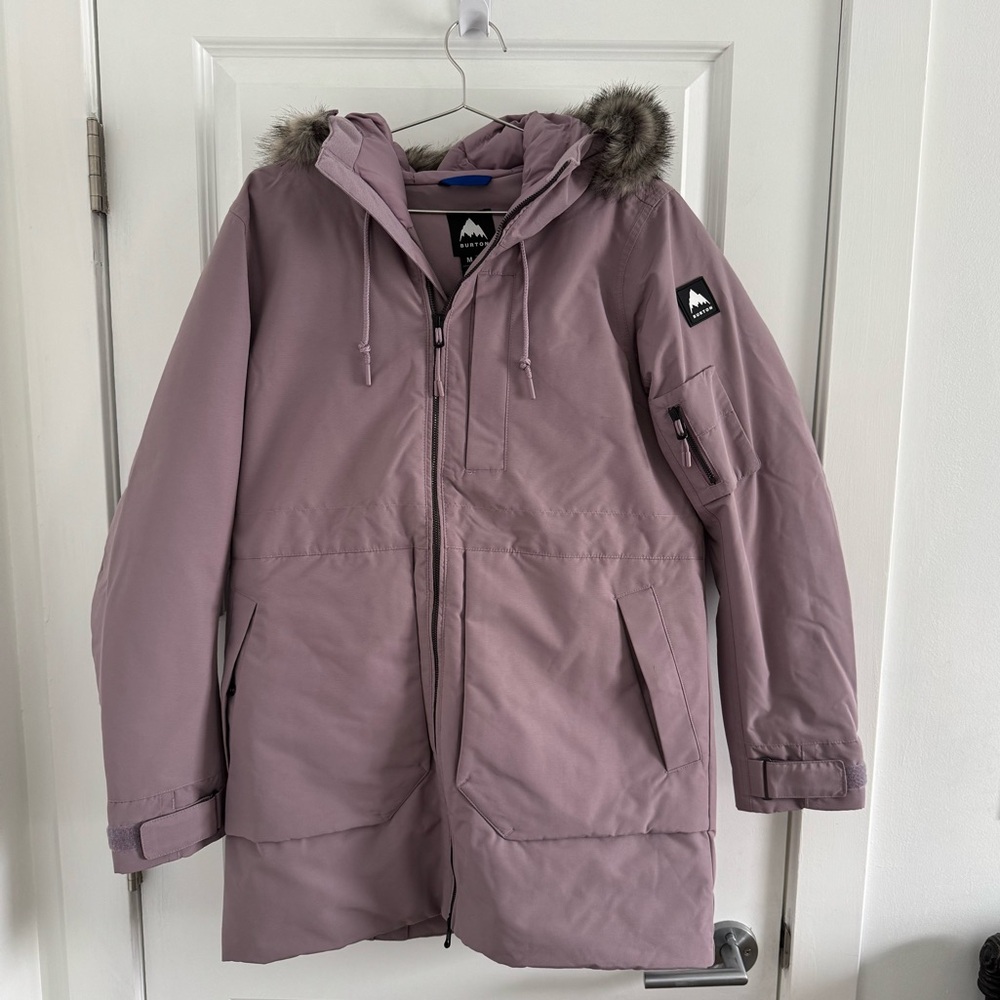 Burton Saxton Parka Jacket size M like new - Picture 2 of 12